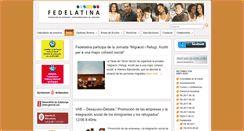 Desktop Screenshot of fedelatina.org